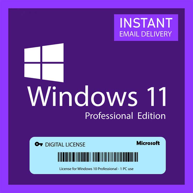 Windows 11 Pro - license - 1 license