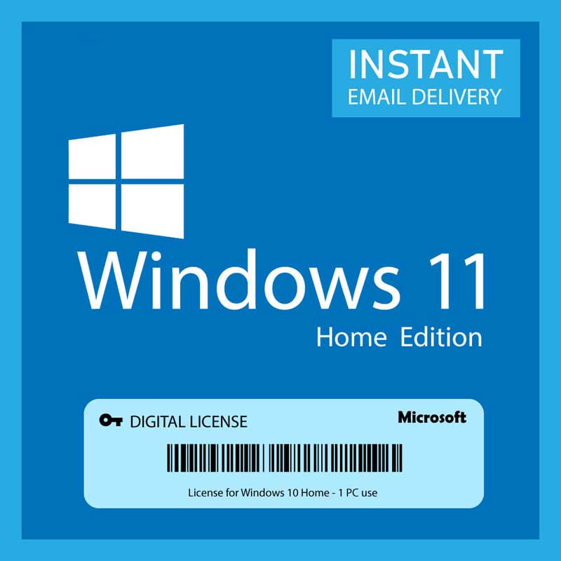 Windows 11 Home License Key for 1PC
