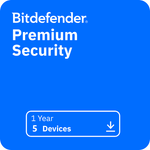 Bitdefender Premium Security (5 Devices, 1 Year)