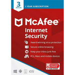 McAfee Internet Security - 3 Devices - 1 Year