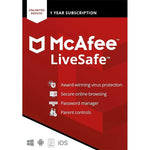 McAfee LiveSafe Premium - 10 Devices - 1 Year