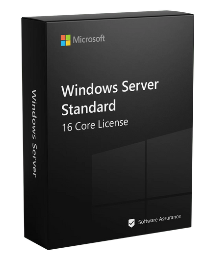 Microsoft Windows Server Standard - 16 Core License (w/ Software Assurance)
