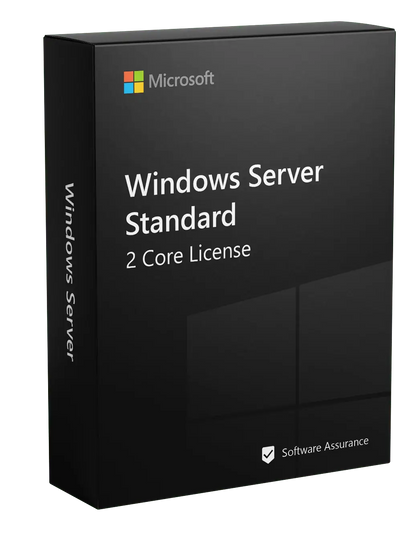Microsoft Windows Server Standard - 2 Core (w/ Software Assurance)