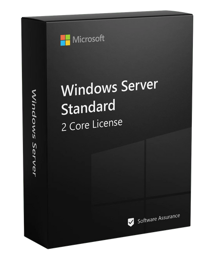 Microsoft Windows Server Standard - 2 Core (w/ Software Assurance)