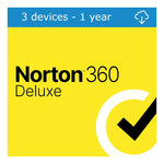 Norton 360 Deluxe - (3 Devices, 1 Year)